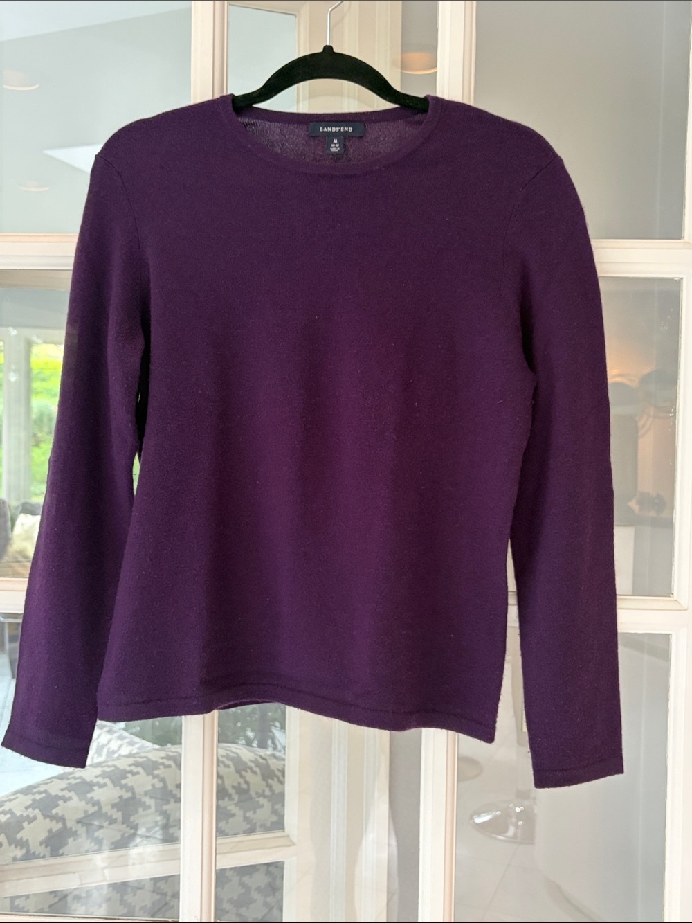 Lands End Cashmere Sweater - Sz M
